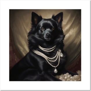 Pearly Schipperke Posters and Art